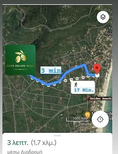 Olive Deluxe Golden Villa Chrysi Ammoudia